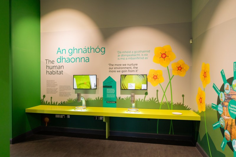 Oweninny Visitor Centre - Interior
