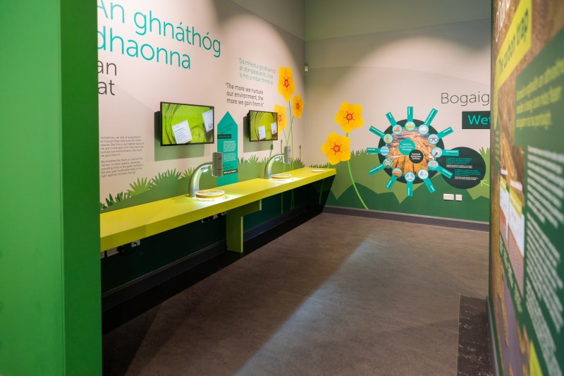 Oweninny Visitor Centre - Interior