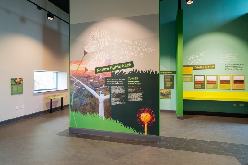 Oweninny Visitor Centre - Interior