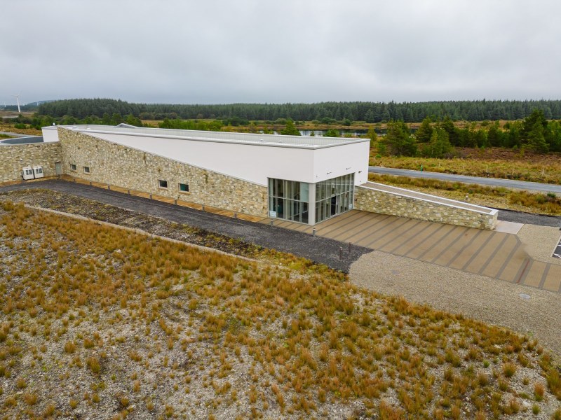 Oweninny Visitor Centre - Aerial